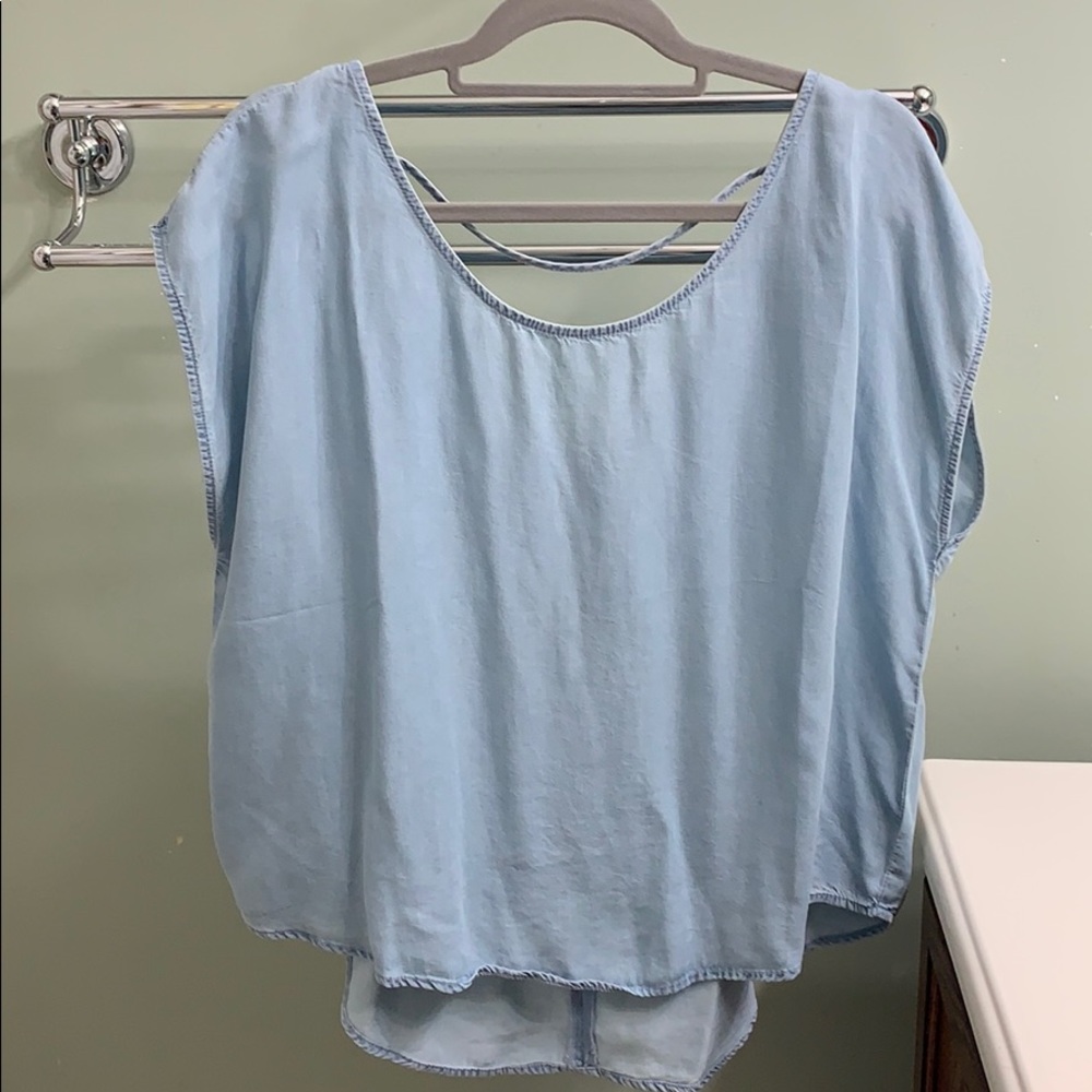 Chambray blouse